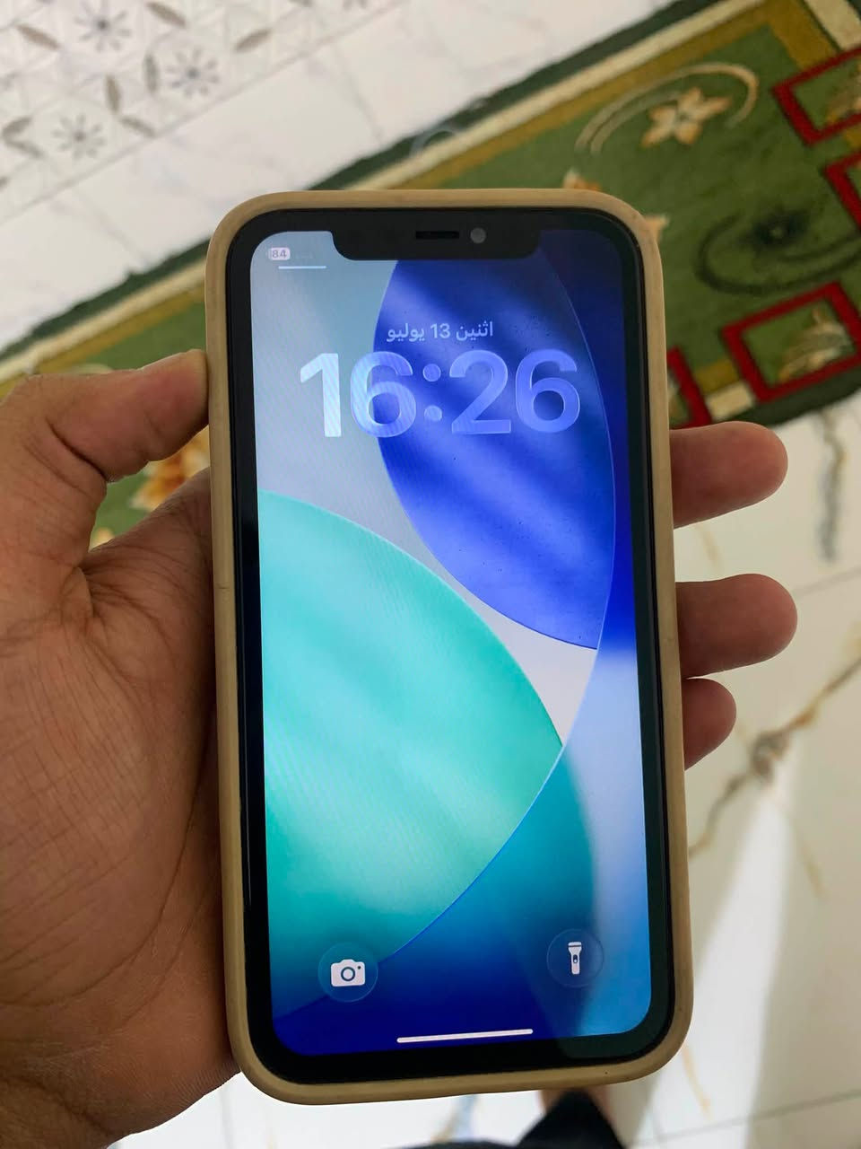 السلام عليكم ايفون 11 عادي للبيع جهاز نضيف ذاكره 128 بطاريه 100 مبدل شاشه وبطاريه نوعيه كلش زينه مكاني بغداد العبيدي ***********
