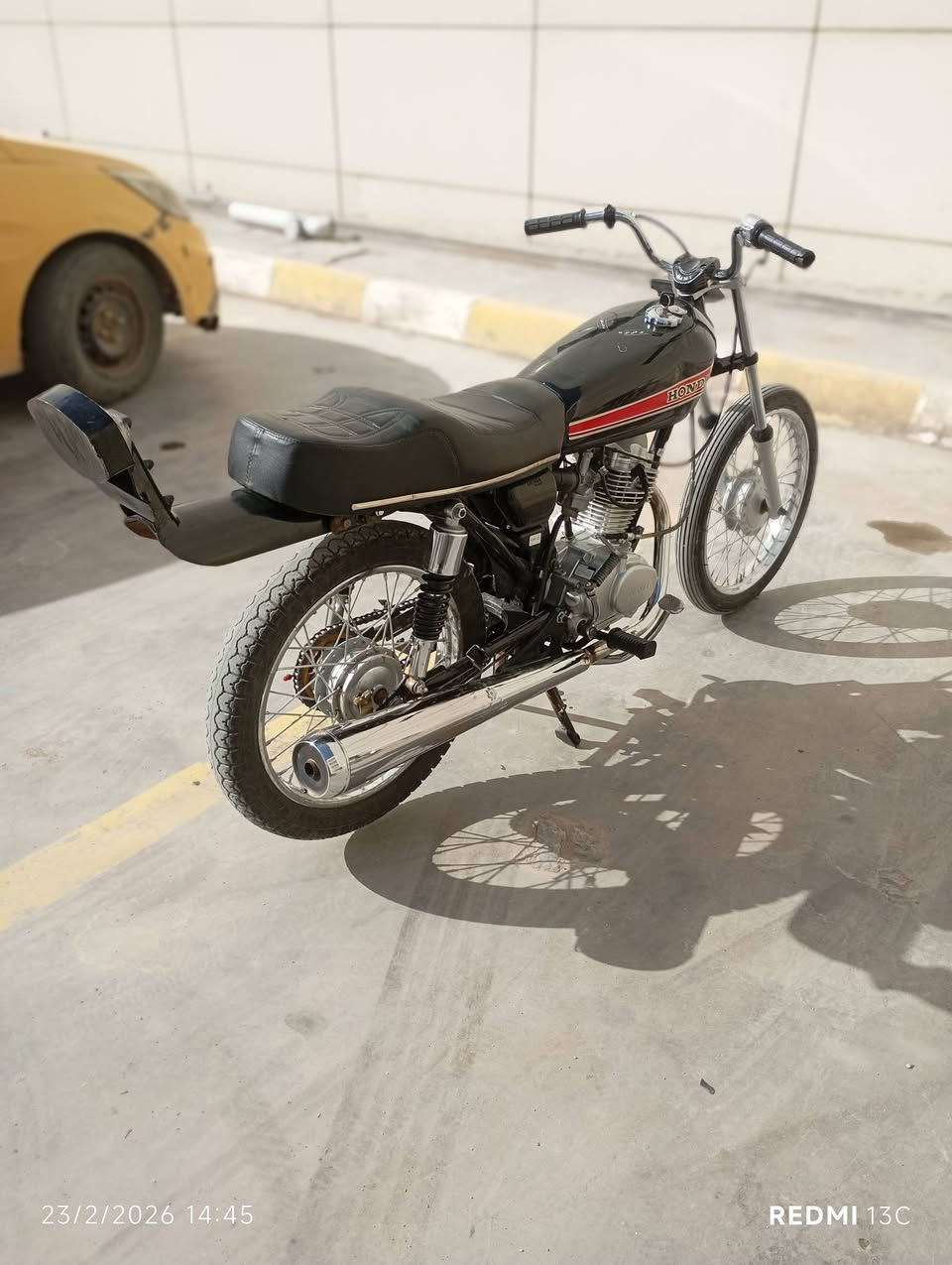 السلام عليكم دراجه للبيع محرك نامه مفتوح ولفات فقط كلك كلك سعر 600 وبيها مجال مكان  مركز ماتشتري لاتراسل ***********
