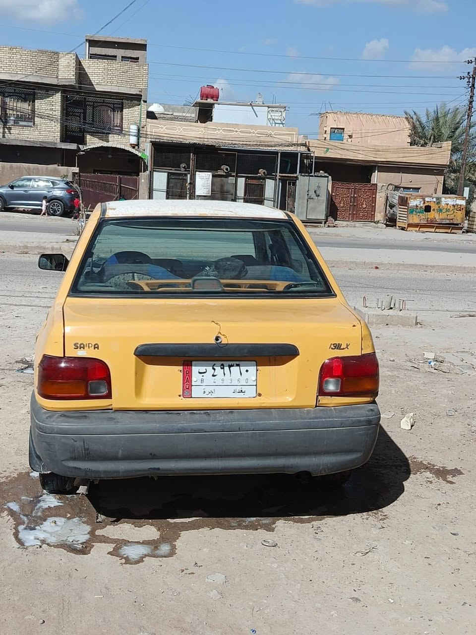 السلام عليكم سايبا موديل 2012 بغداد مشروع وطني  وبيه مجال قليل عليه وره المشتري للتواصل *********** بي واتساب مرواس حسب العناعه
