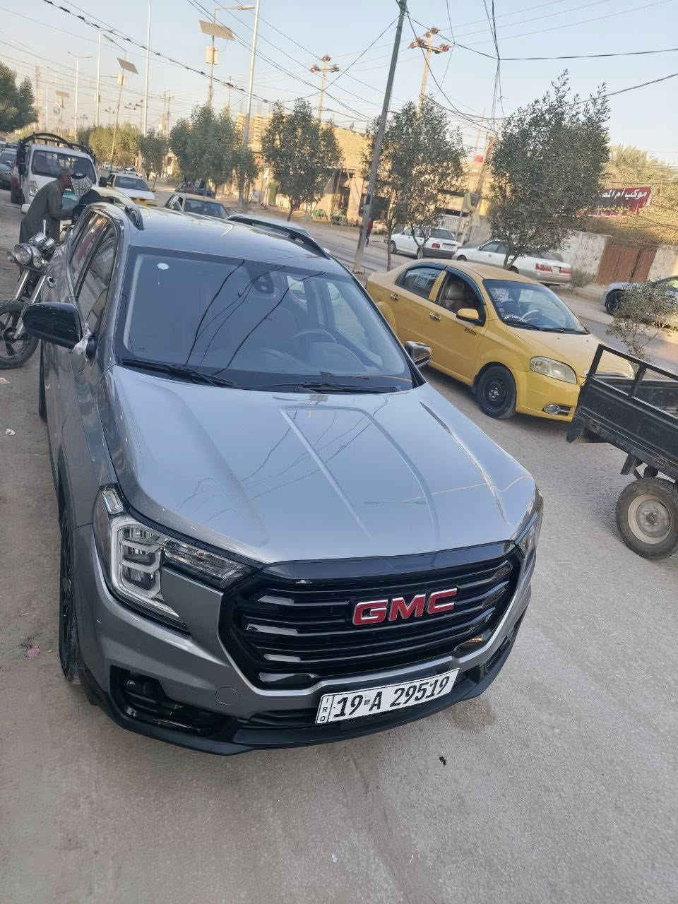 جمس تيران للبيع او مراوس حسب القناعة
موديل 2023 
وارد امريكي قطعتين فقط 
رقم كربلاء باسمي 
للتواصل ***********
