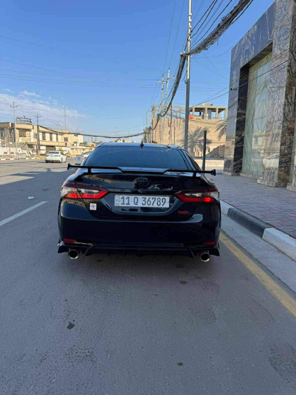 السلام عليكم للمراوس بتوسان 2025/2026 خليجي فقط
تيوتا كامري TRD اخر اصدار بلاك ادشن V6
2024
ماشيه ٤٥
معروفه موصفات الTRD
رقم بغداد باسمي السعر 258
مكاني كربلاء المقدسة 
للاستفسار ***********
