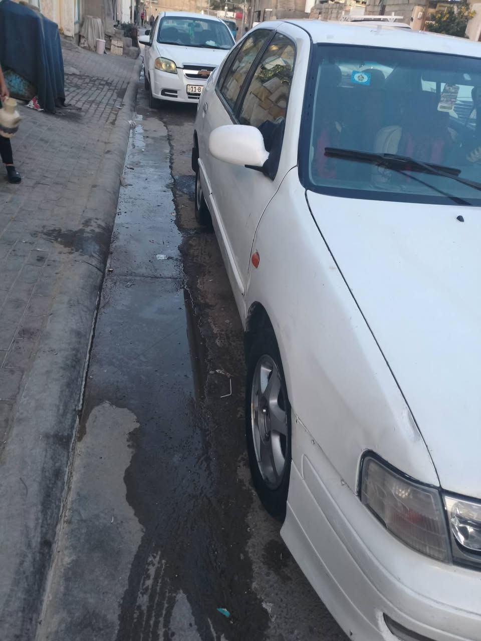 السلام عليكم للبيع نيسان بريميرا موديل 96 جاهزه حداديه مكينه كير مشروع وطني سنويه للـ2031 بيها طخطخات بسيطه ب35 وبيها مجال مكان السياره كربلاء للاتصال ***********
