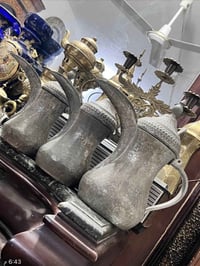 ارتفاع 29-24-23 سم • طرق يدوي • شيشة