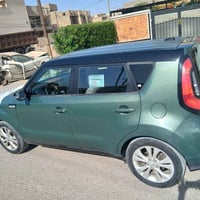 كيا صول موديل 2014 وارد أمريكي حادثها جاملغ خلفي بدون دواخل شرط محرك 2...