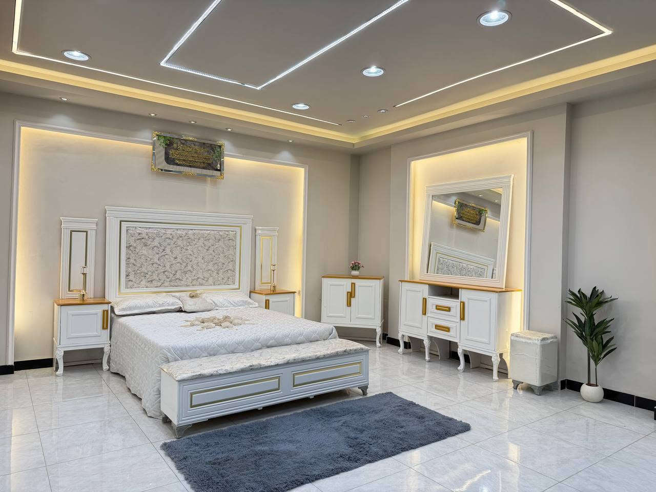 السعر مليون فقط 
غرفة مرمري 7 قطع

 خارج ٤ملم ام دي اف وداخل معاكس ٣ملم صبغ حراري  درجة اولى 

جرباية  قياس  ١٦٠ × ٢٠٠ 
ميز جانبي ايسر قياس ٥٠
ميز  جانبي  قياس ٥٠
زاوية ارتفاع مترين عرض ٨٠
وميز بلازمه  
ميز مراية ارتفاع مترين عرض ١٢٠
 وكنتور ٦ باب  ارتفاع مترين و١٥ طول ٣ متر و١٥

القطعه الثامنة حسب الطلب شازلون
سعرها 50 الف وشازلون مخزن 75
توصيل مجاني مركز بغداد والاطراف 50 
التوصيل يشمل الشد مجاني


**إذا كنت صاحب هذا الإعلان وتريد حذفه لأي سبب، رجاءا أرسل رسالة إلى الدعم الفني**