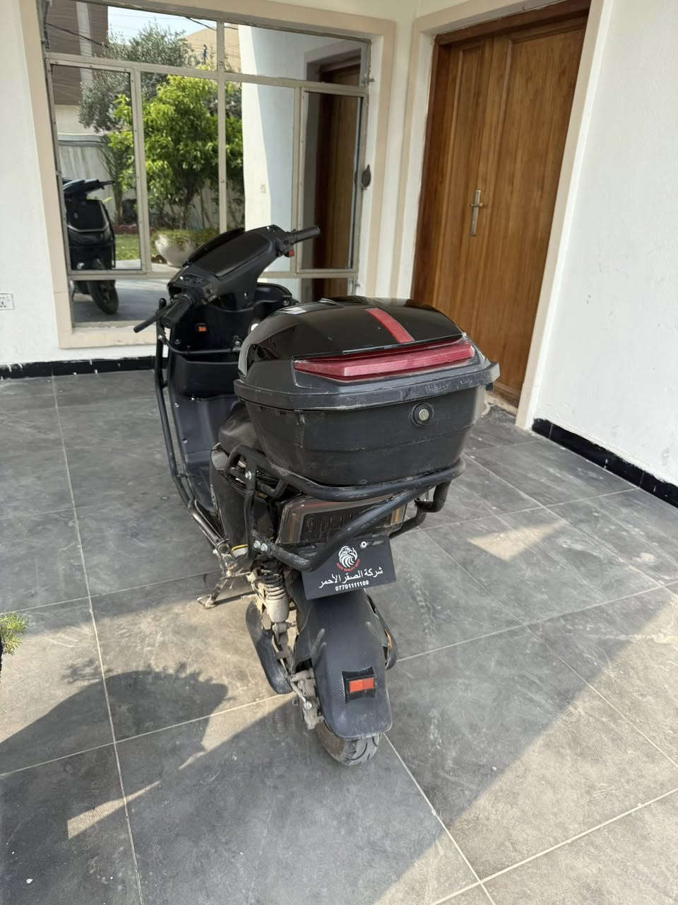 السلام عليكم دراجة شحن من شركة الصقر الاحمر رايدة بـ600  المكان الدورة الرقم ***********
