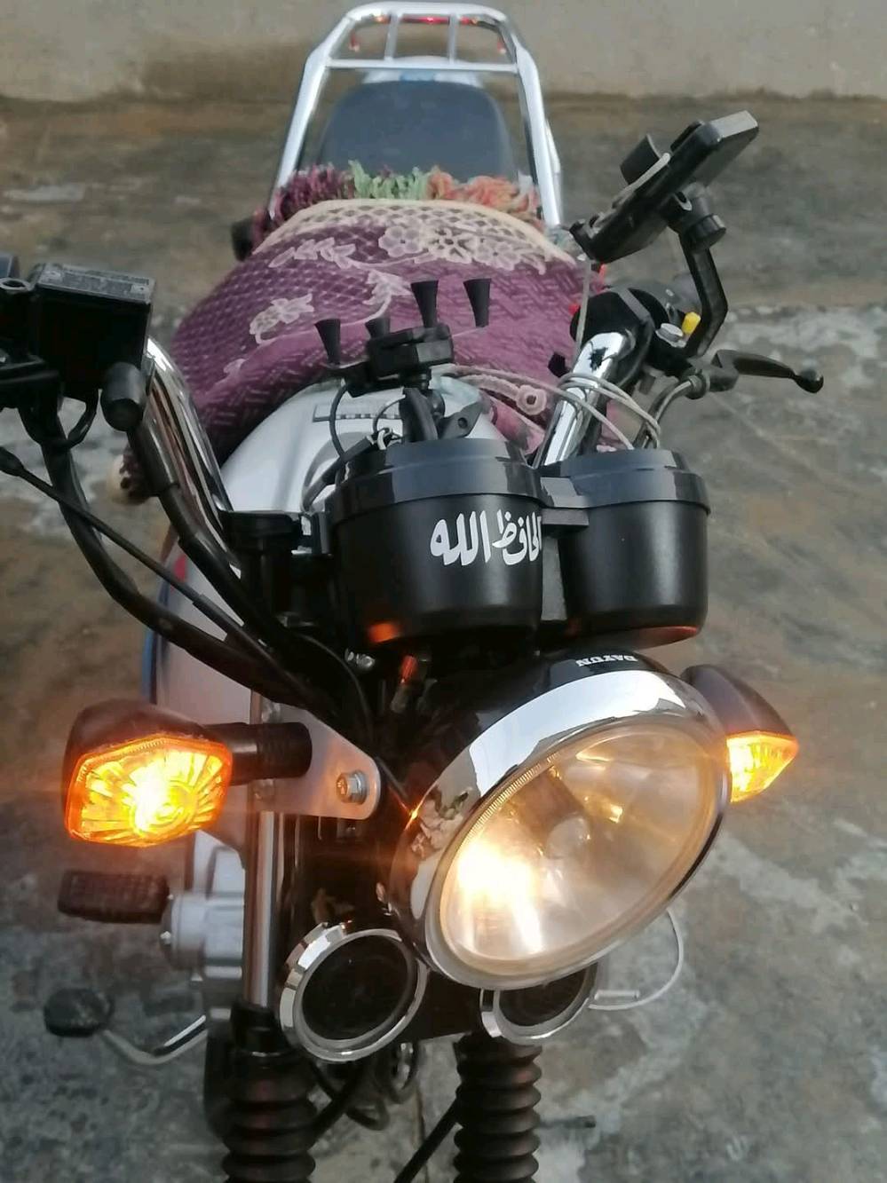 دايون عظم  موديل 23طالعه 24 اواراق اصولي 
شتغلت بيه دليفري فتره  وعفته  مكاني حي العامل 