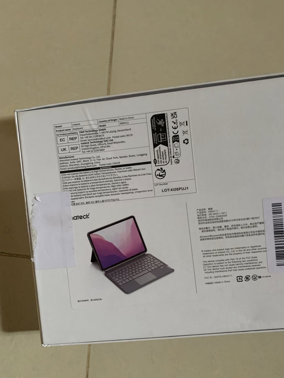 السلام عليكم
كيبور ايباد حجم 11 انش ضوئي بلوتوث جديد السعر 35 نهايته

بغداد الدوره


**إذا كنت صاحب هذا الإعلان وتريد حذفه لأي سبب، رجاءا أرسل رسالة إلى الدعم الفني**