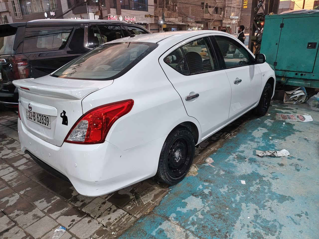 السلام عليكم
نيسان سني
موديل 20
 ماشيه 150
بيهه حالوب خفيف 
السعر 95
اي استفسار اتصل عل رقم ***********
 اني ما متواجد على الفيس
