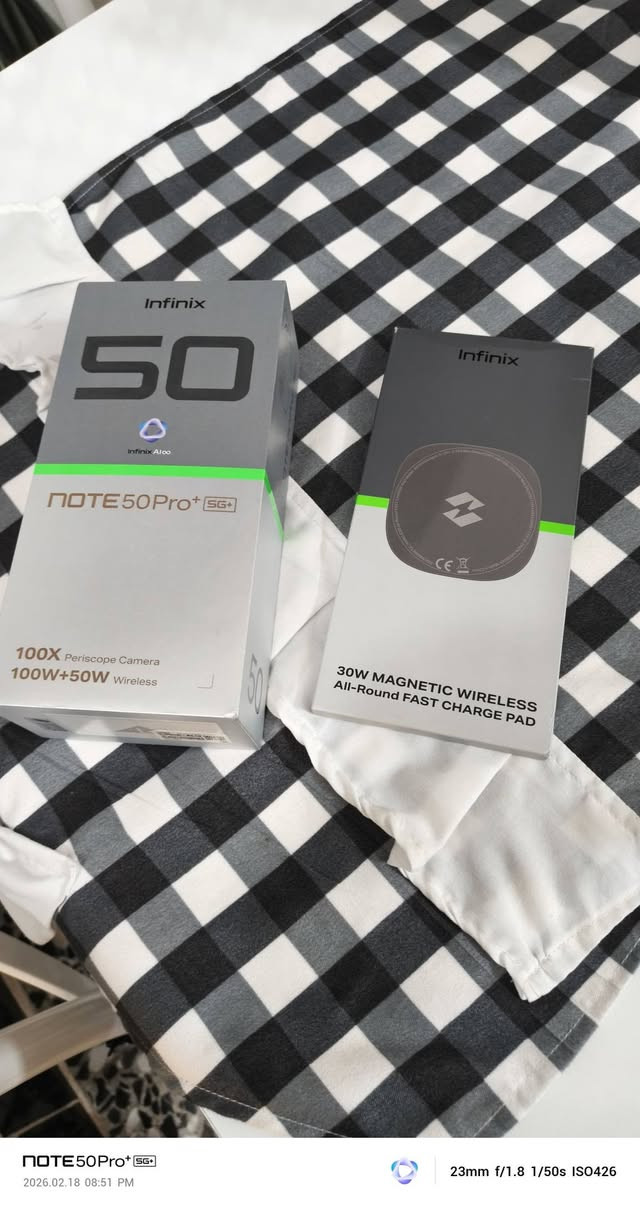 انفنكيس نوت 50 برو بلاس
مواصفاته معروفه نظافة 100\100
مكفول وضمان مفتوح شرط غراضة مامفتوحة ومستعمله السعر ٣٧٥ الف بغداد نهاية حي سبع قصور 
***********
