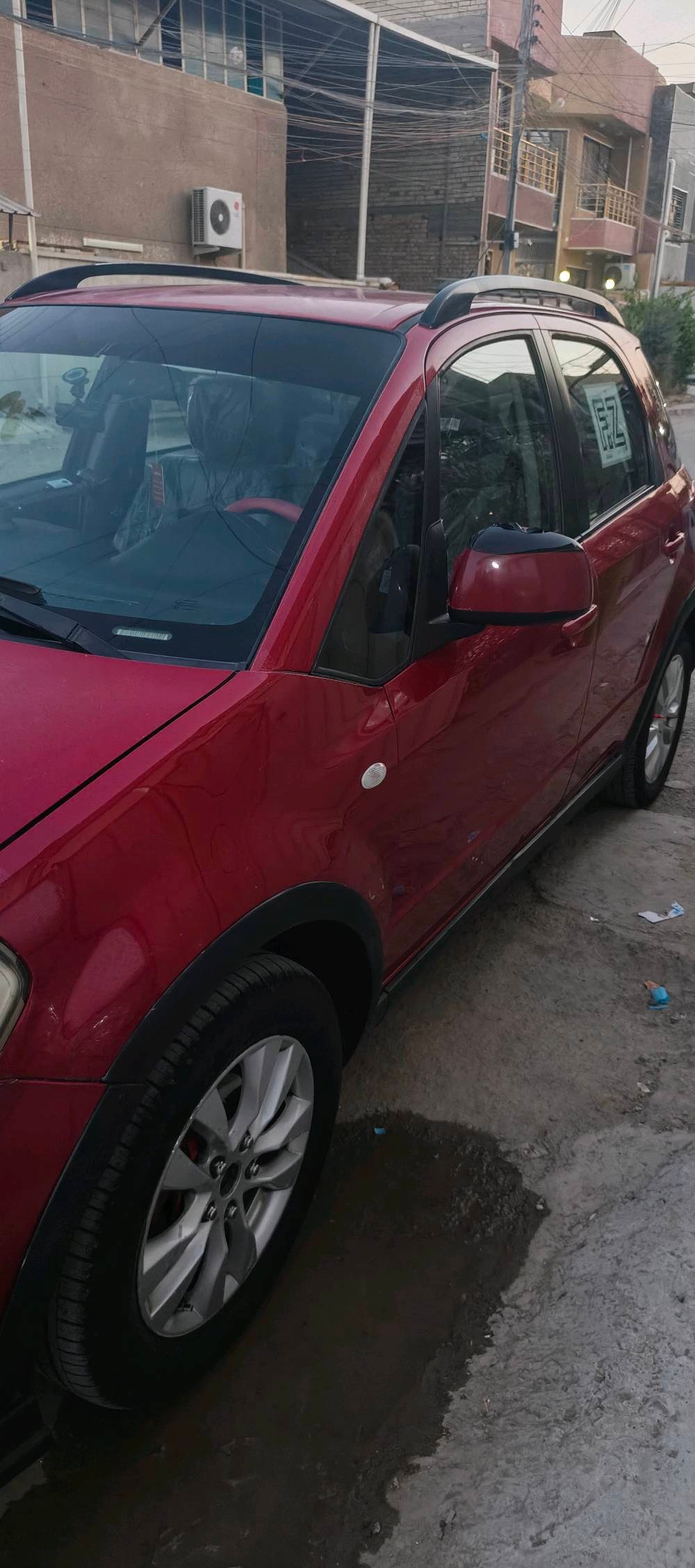 ‏سوزوكي SX4 موديل 2014 ياباني 🇯🇵اصلي
( خليجي )‏ لون احمر🍅 .. رقم بغداد 

‏محرك 2000 اقتصادي جدا و دبل كير اوتوماتيك عادي 

تبريدها فقط الكمبريسر عاطل شفتات بالستيرن ، تحكم ستيرن..ABS ..لايت زنون💡 ..تخم تاير

ويل كب بلادي.. داخل سياره نظيفة

‏صبغ رش فقط سبب الشخوط  عندي سونار

بلكات نوزلات فيت بم مجاول كله جديد 

صدر كامل كلة جديد

دهن الماني اصلي 

عنواني بغداد الشعب
***********

السعر70 بيها مجال بسيط جدا
