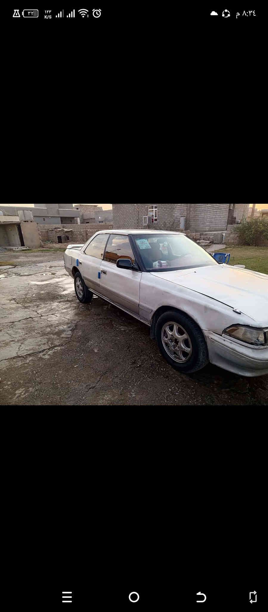 مارك مسطره رقم نينوى فحص بأسمي شرط التحويل والوكاله محرك كير ونجي شرط صدر جديد  كهربائيات شغاله تايرات نظيفه داخل جديد السعر 25 وبيها مجال قليل ومراوس يرهم مكان السيارة الشرقاط// *********** // ***********
