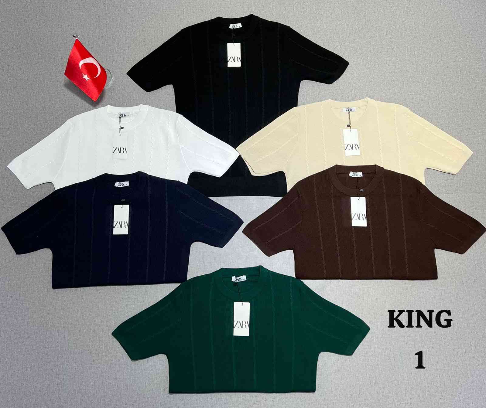 تيشيرت تريكو تركي اصلي
سيري:5 عدد
قياس:S-2XL
سعر:7$
***********
