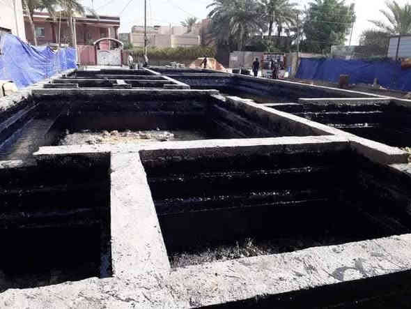 العمل كير السطح والاساسات ***********
