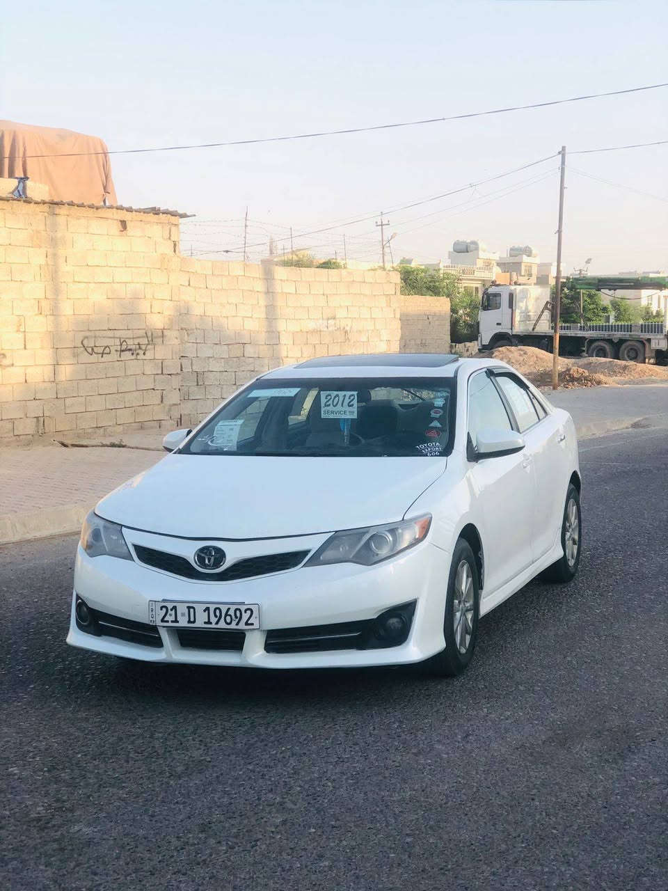 سلام عليكم كامري 2012 GLX وارد خليجي رقم سليمانية سنويه لل30 شرط التحويل سيارة جاهزة مصبوغه حزام تبريد تدفئه قطعتين شرط مع ثلاجة حداديه فول گير ومحرك شرط عنوان السيارة كركوك حي النصر للبيع والمراوس حسب القناعه #السعر110  مكلف بلنشر للأستفسار

 ***********
