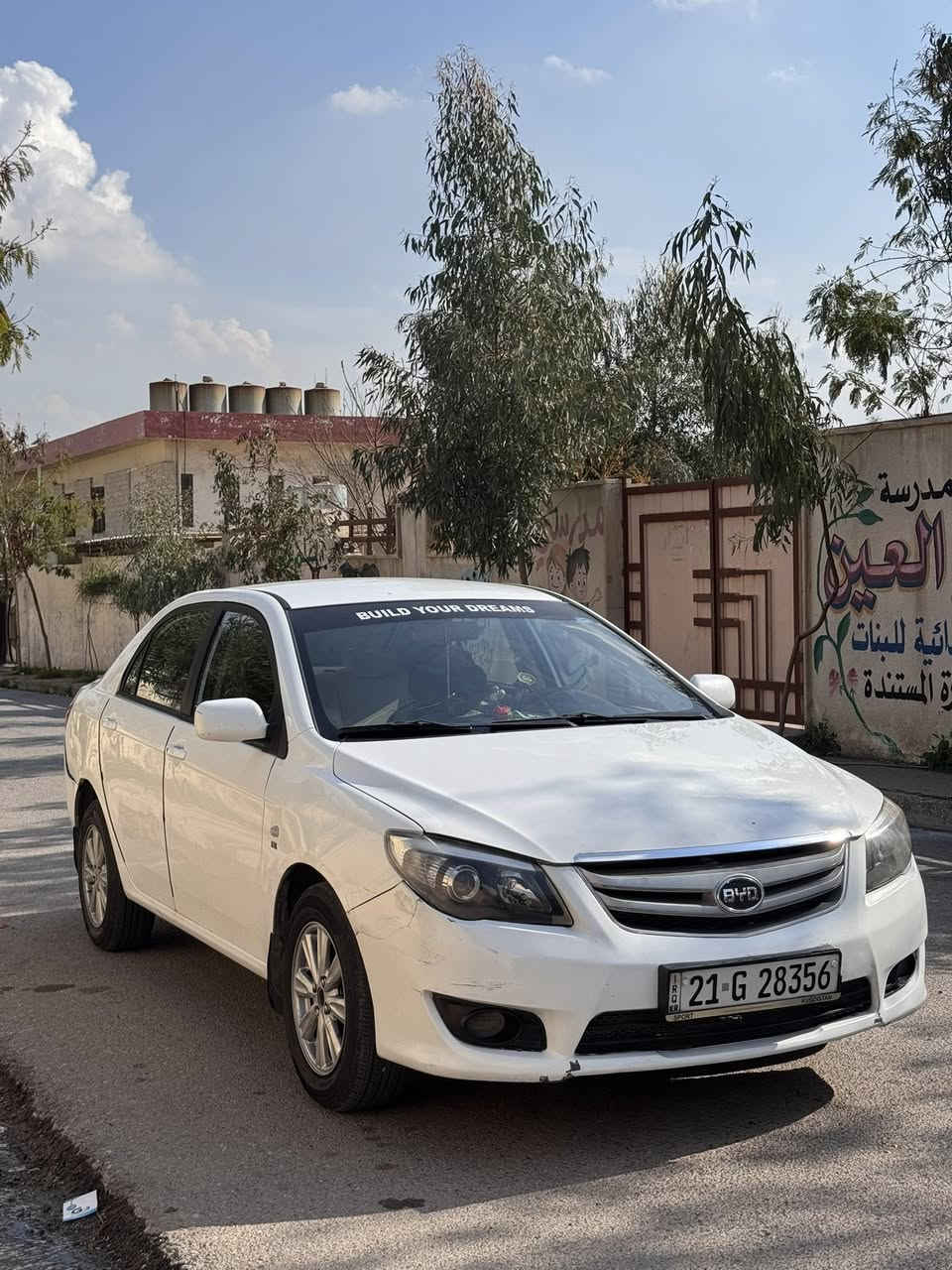 BYD F3 2015
للبيع فقط 
 بدون ضرر كير ومحرك شرط صدر السيارة جديد محرك 15 كير عادي رقم جديد سنوية باسمي السعر 65 مكان الموصل 
للتواصل ***********
