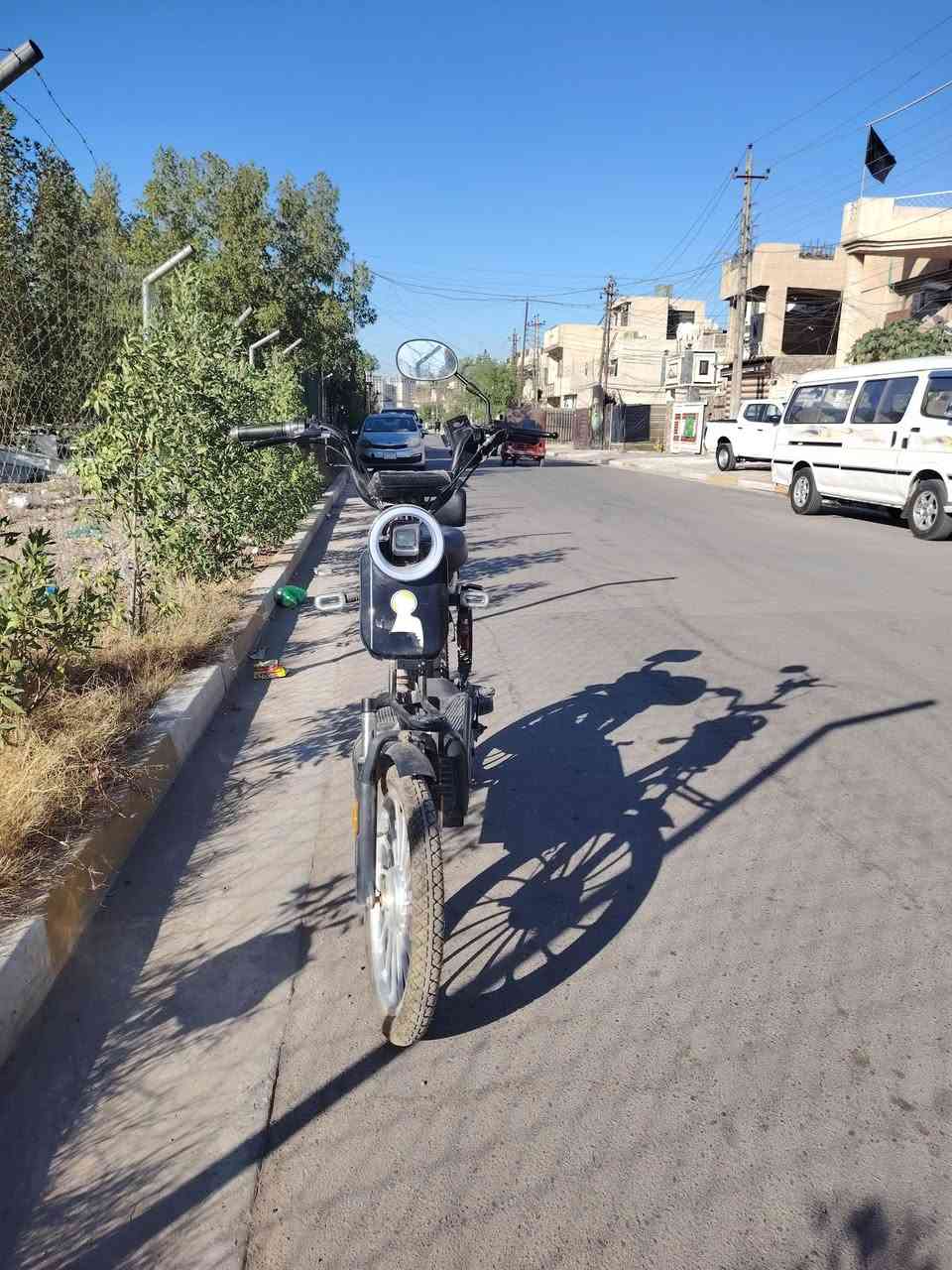 سلام عليكم دراجه شحن نقص باتري فقط كلش نضيفه مكان حي جهاد بغداد سعر125ستفسار***********
