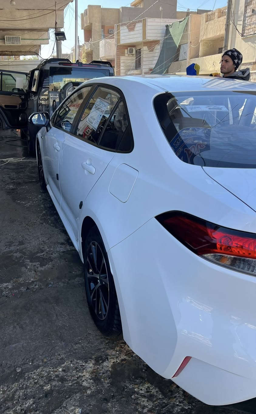 كورلا 2023  شكل الامريكي محرك 1800 هايبرد  رقم بغداد
(داخل اسود)
ماشية 19800 فقط
❇️محرك 1800 هايبرد شحن ذاتي
❇️بصمه + دخول ذكي
❇️هاندر بريك بصمه + اوتو هولد
❇️سلايت
❇️رادار امامي
❇️سياقه اليه
❇️تبريد قطعتين
❇️شاشه ابل كار بلي + كامره خلفيه
❇️مانع نزلاق + مود درايف +  ايفو مود
❇️حساس لايت كامل اوتو عالي ناصي اوتو + حساس ظغط اطار
❇️تحكم سترين كامل فول
❇️لايت زينون + لد صباحي + اشاره لد
سنوية جديدة بأسمي وهزة جديدة
سبير منازل
سيارة كفاله عامه عدا تكحيل جدا بسيط وموضح سونار جديد
عنواني بغداد
سعر  148$ وبيها مجال بسيط
رقم تواصل ***********
