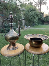 ابريق • نحاس منقوش • ارتفاع ٥٥سم