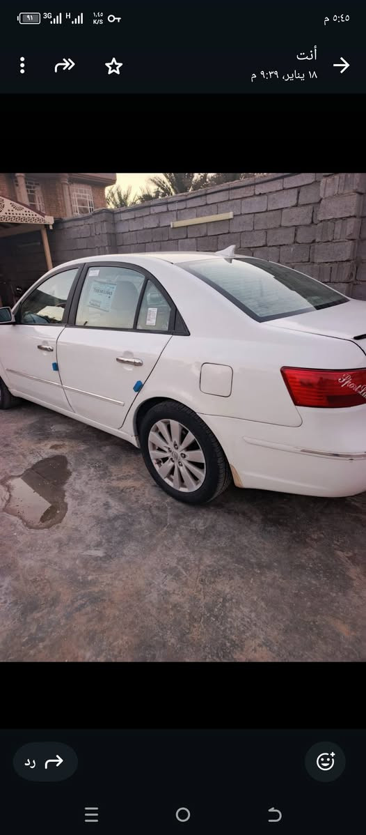 السلام عليكم سوناتا 2009 وارد امريكي بدون حادث دواخل مكفوله صبق عام تكشير محرك 2400 رقم انبار السعر 100 الاتصال ***********
