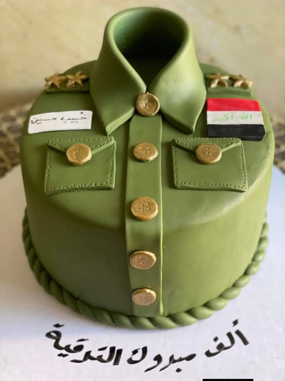 🔹بمناسبه  ترقيه ابطالنا نستقبل كافه حجوزاتكم 
🔹❤️❤️
🔹نستقبل حجوزاتكم لقوالب كيك عيد الجيش وكافه المناسبات من أعياد الميلاد والاعراس للحجز والاستفسار يرجى مراسله الصفحة📩

🔹او الاتصال بالرقم *********** 
🚗توجد خدمه توصيل لجميع مناطق الرمادي

📌العنوان  الرمادي وسط شارع 20 
حلويات الحلبي HALABI SWEETS 🥐🥯🍰🍫🍬🍪🍹
