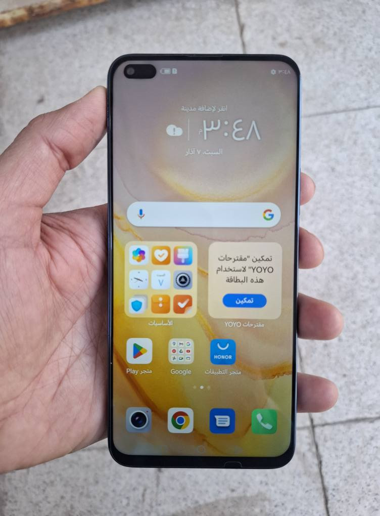 هونر 50 لايت جهاز مكفول كفالة عامة تجي تاخذة تفحص وين ما يعجبك مواصفاتة معروفة بطاريتة 5000 وذاكرة داخلية 8 والمعالج مركزي 680 سناب داركون بصمة ايد وبصمة وجه سعرة 160 وبي مجال #شراي_تعال_خاص ديوانية, القادسية


**إذا كنت صاحب هذا الإعلان وتريد حذفه لأي سبب، رجاءا أرسل رسالة إلى الدعم الفني**