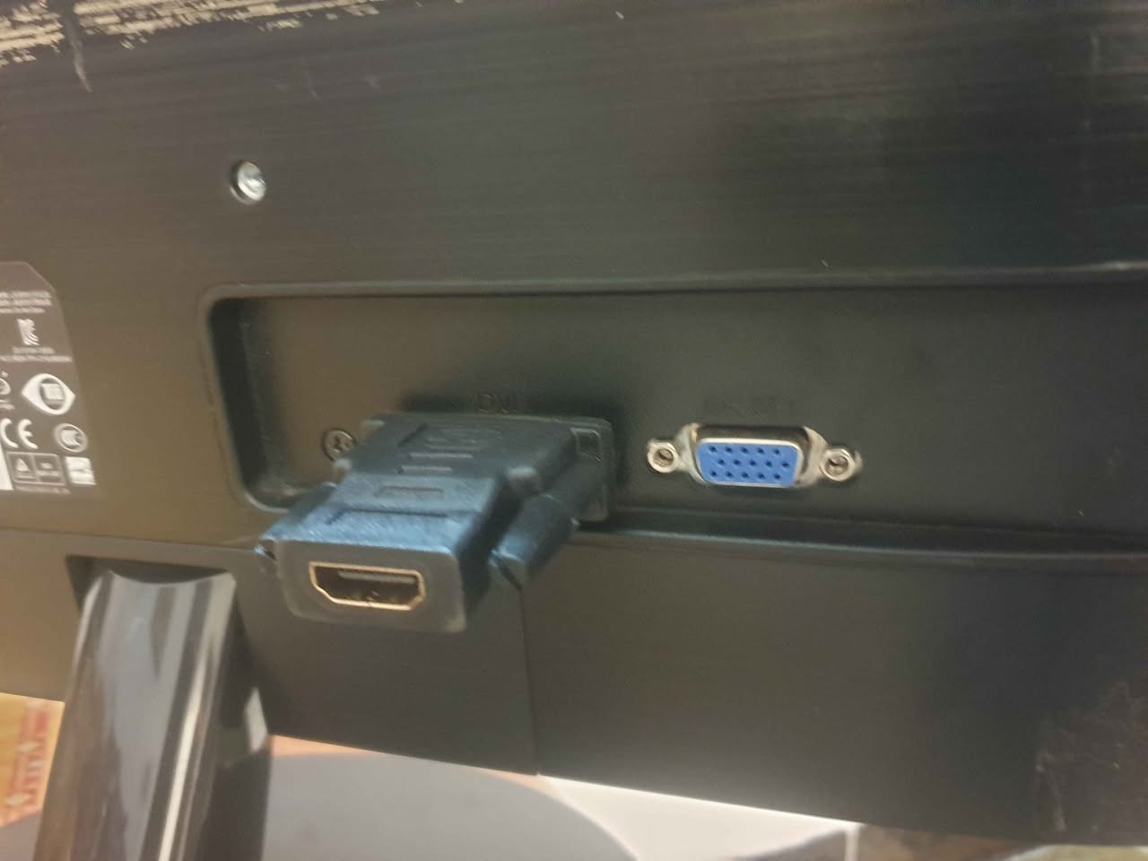 شاشة AOC
حجم22...فريم نص سنتيمتر
كهرباء مباشر...بيها منافذ VGA..HDMI تحويلة 
شغالة كاملة...ترهم للكاميرات والحاسبات وبلي وستالايت 
السعر 45الف 
بغداد الكرادة 
لا يتوفر توصيل بغداد, العراق


**إذا كنت صاحب هذا الإعلان وتريد حذفه لأي سبب، رجاءا أرسل رسالة إلى الدعم الفني**