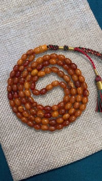 مسبحة انتيكة • كهرب طبيعي • ١٠١حبة