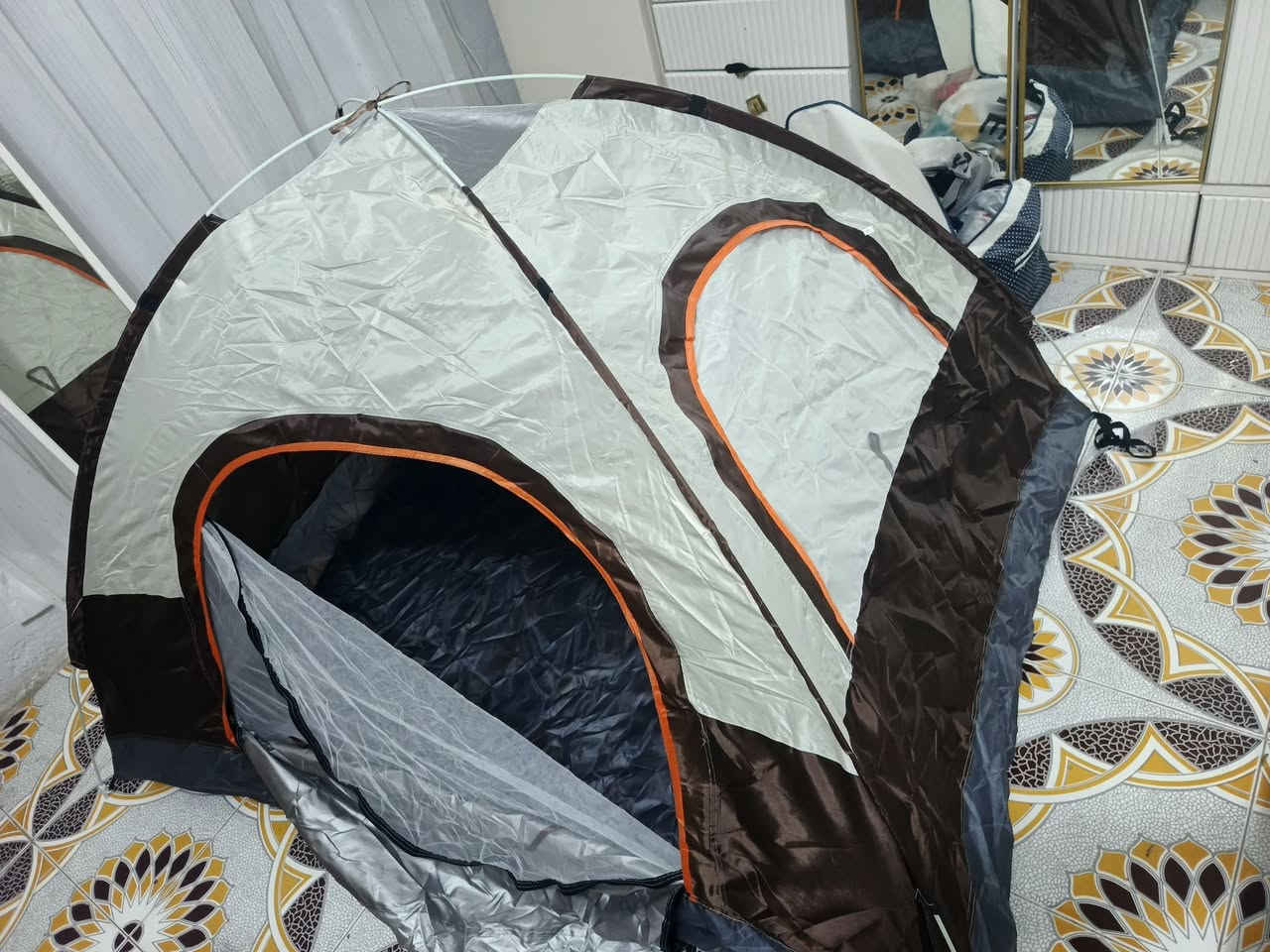 متوفر خيمه 3نفر و8نفر


**إذا كنت صاحب هذا الإعلان وتريد حذفه لأي سبب، رجاءا أرسل رسالة إلى الدعم الفني**