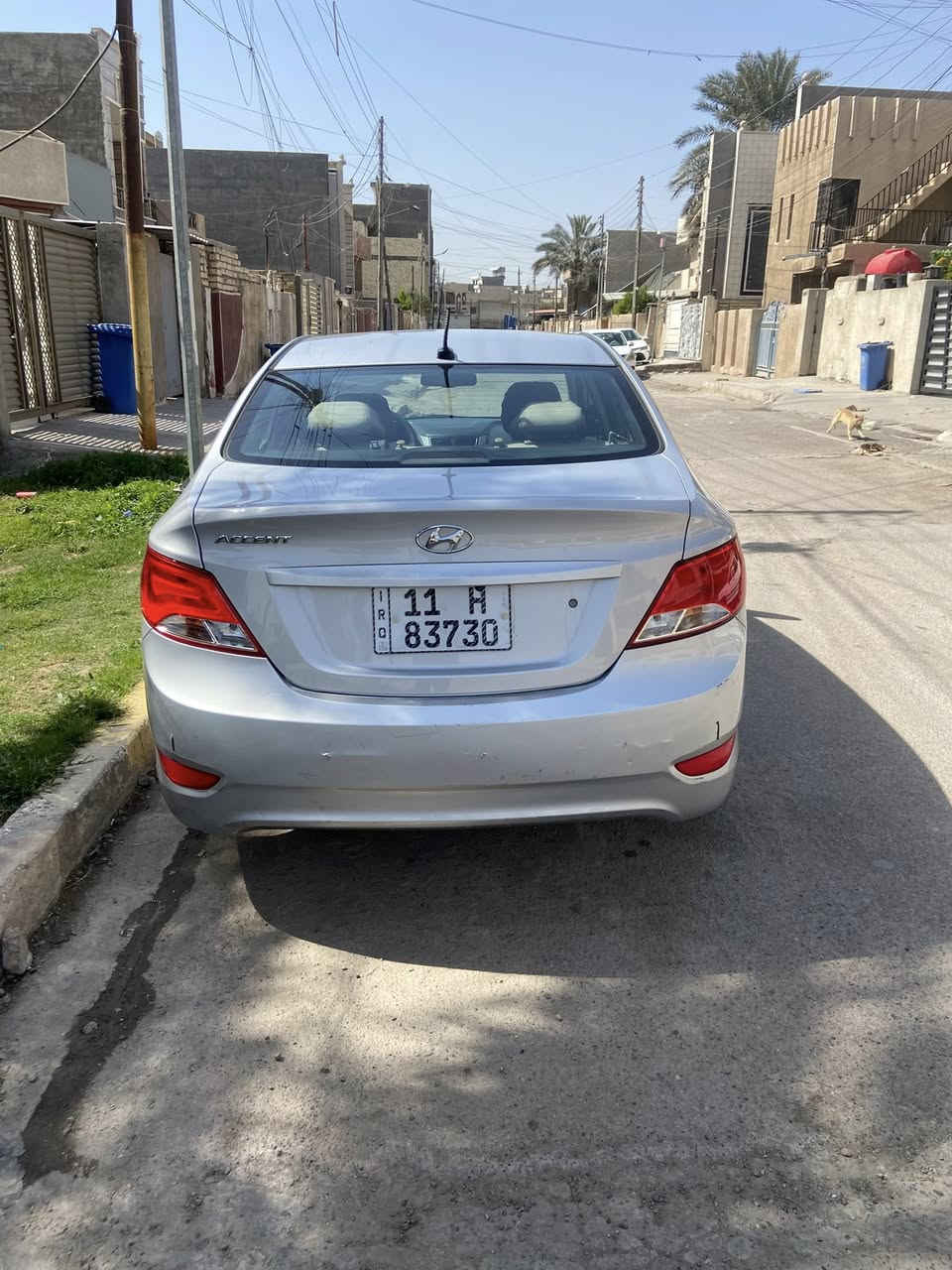 السلام عليكم للبيع
_هواندي اكسنت 2016 وارد امريكي 
_ماشية 63الف ميل 
كاميرة+ايكو +مانع ازلاق +ويل كب 
_ضررها بنيد مبدل نفس الون 
_جاملع صبغ كما موضح مع رش كلير جاملع تكمة كلير فقط 

سيارة جدا بدون نقص اي شي 

السعر 93 بيها مجال حك جية 

***********
