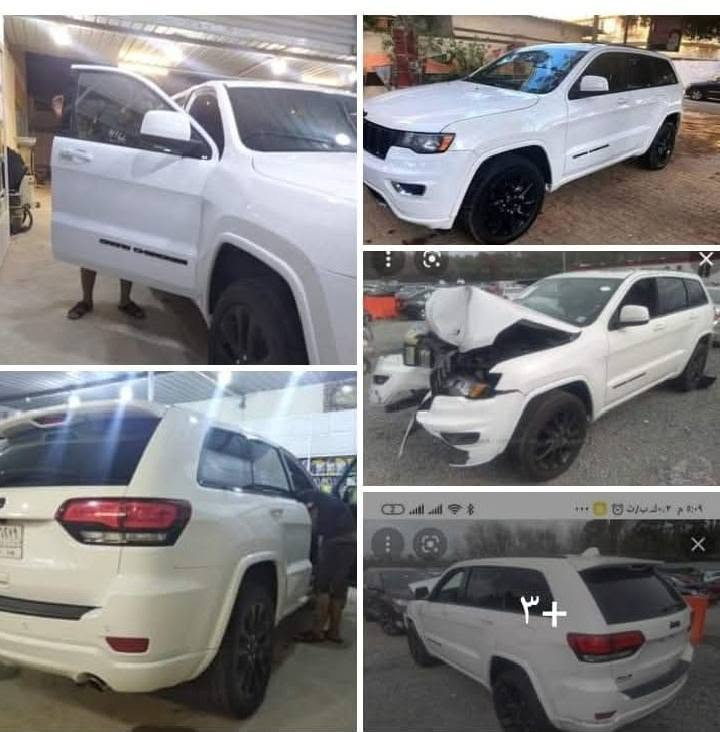 جيب شيروكي موديل 2019 موصفات بلاكتوب  السعر 220رقمي ***********مكاني بابل رقم السيارة بغداد
