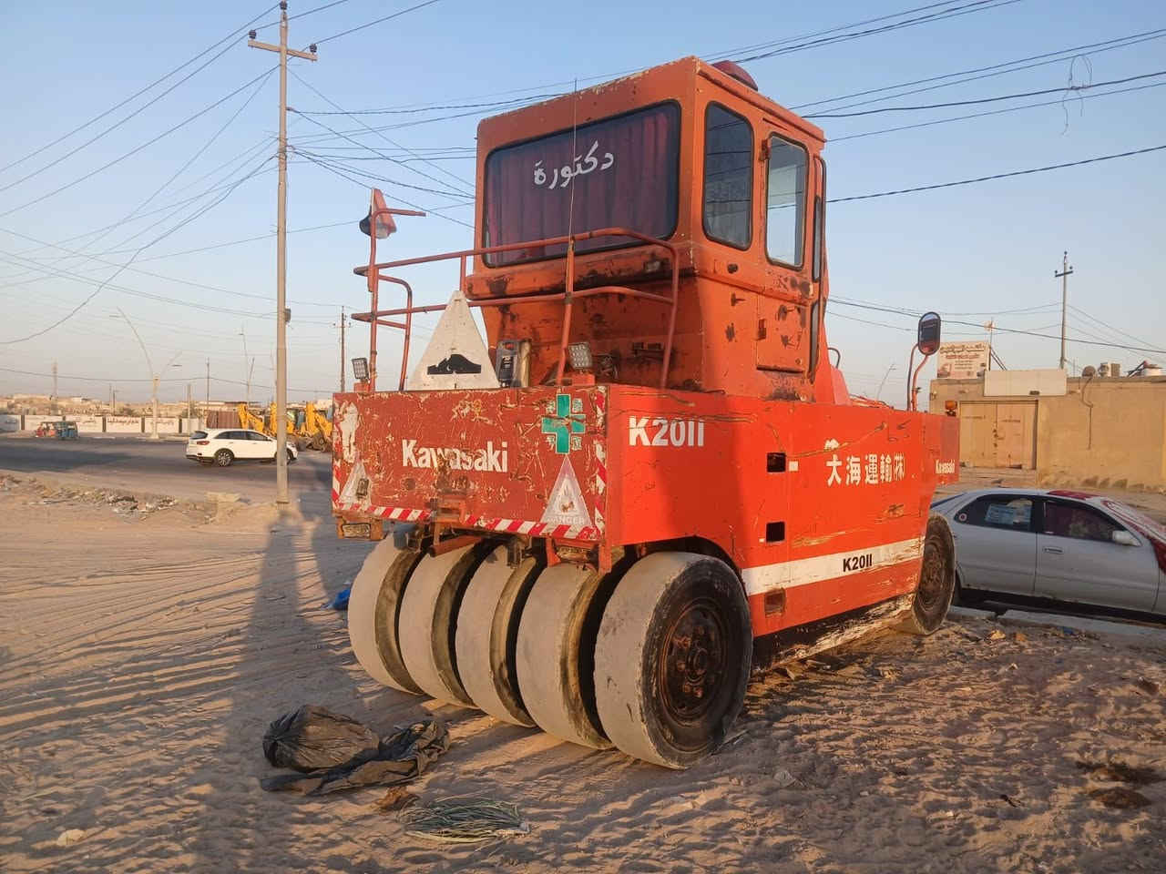 حادله مطاطيه لبيع رقم بصره ألماني مديل ١٩٩١ محرك ازوزه حادله جاهزه لشقل رقم صاحب الحادله *********** او ***********

