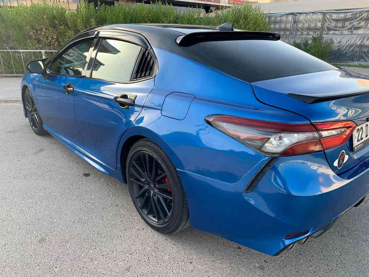 كامري موديل 2020 أمريكي  XSE
رقم اربيل
فول مواصفات 
بصمة بانوراما كشنات كهرباء تدفئة وتبريد 
سقف اسود سايد بريك بصمة شاشة
شاحن رادارات
ضررها جاملغ خلفي وجاملغ امامي بسيط
وجاملغ عكس السايق خلفي بية كلير 
ماشية 124
مكان السيارة تكريت

للاستفسار ***********
