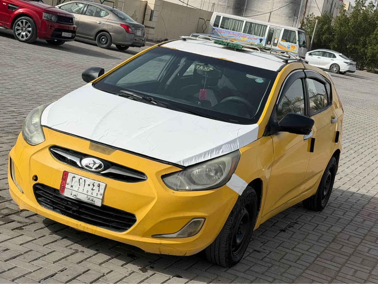 اكسنت ٢٠١٢ تكسي السعر ٥٢ ورقه قفل قفل كير مكينه جيد جدا حداديه نضيفه تايرات جدد بيها ترتيبات بسيطه الخارج امام النضر سياره رقم بغداد تحويل مباشر مكاني العامريه *********** بغداد, العراق
