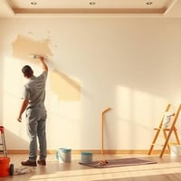 هل تبحث عن تجديد منزلك او شركتك بجودة مثالية؟ صباغ ذو خبرة بفعاليةومها...