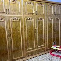 غرفة نوم • غرفة نوم 6 ابواب • غرفة نوم خشب • غرفة نوم جديدة • اثاث غرف...