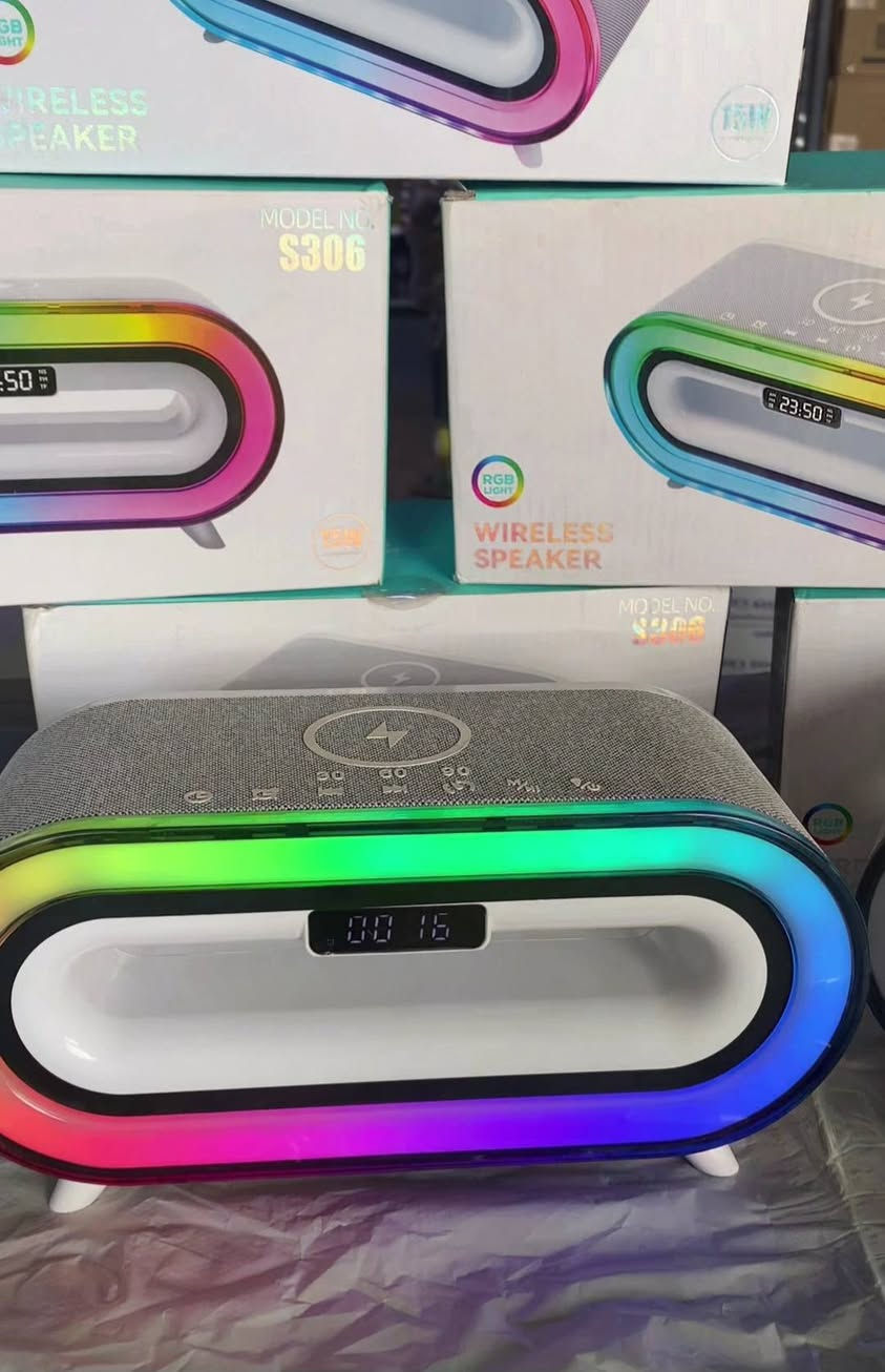 سبيكر بلوتوث مع إضاءة و شاحن لاسلكي ومنبه ✨️

متوفر توصيل 🛻


**إذا كنت صاحب هذا الإعلان وتريد حذفه لأي سبب، رجاءا أرسل رسالة إلى الدعم الفني**