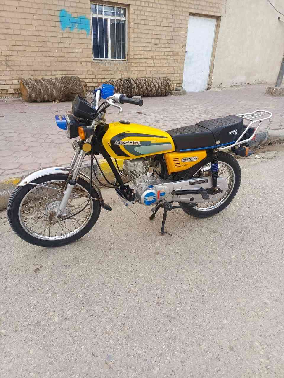 سلام عليكم دراجه للبيع ارشا مديل 17 اوراق بلجيس مكان كوت الاحرار شراي انتصل وبخدمتك ***********
