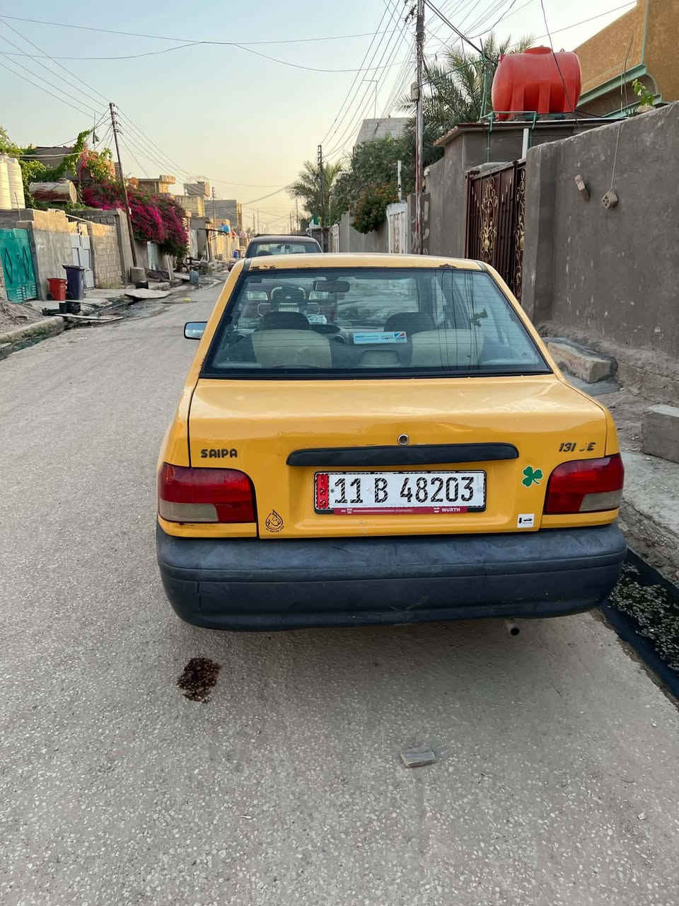 سايبا موديل ١٥ سيارة جاهزة للاخير براكيتات ملحومات جديد تبريد شغال وثلج خير من الله صدر جديد  الكشر كدام عينك رقم إنكليزي بغداد 
تحويل ثاني يوم  تجي تشوف بعينك وانت تحكم  ما متواجد ع الفيس(مكلف بالنشر)للتواصل ‏‪***********‬‏ مكانها بغداد قرب مجمع بسماية السكني
