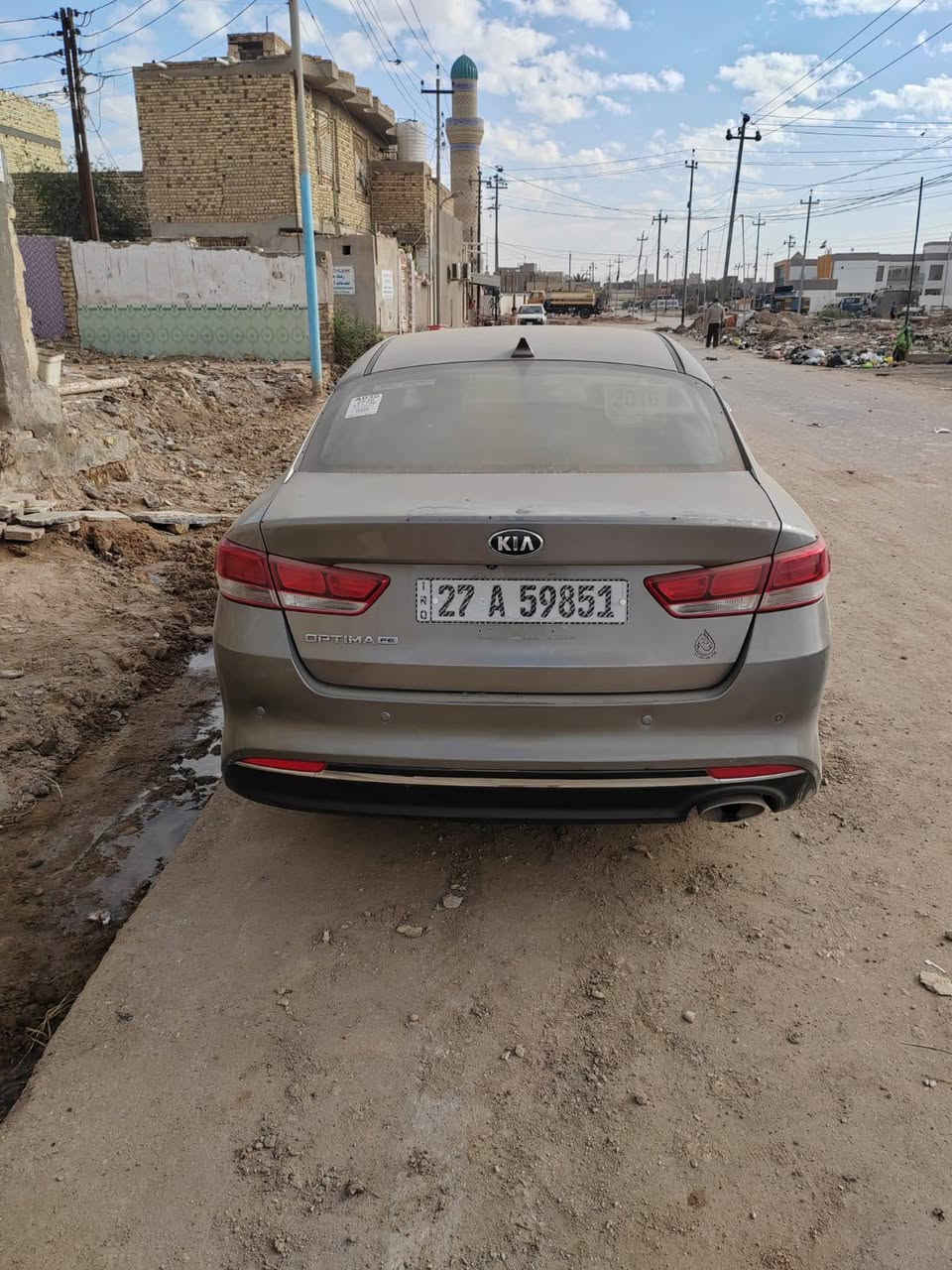 إسلام عليكم كيا اوبتيما موديل 2016 وارد امريكي رقم ذيقار بسمي تحويل ثاني يوم سياره سياره حلوه وجديده السعر 133 مكان السياره بالشطره مكلف بالنشر رقم صاحب السياره )***********)
