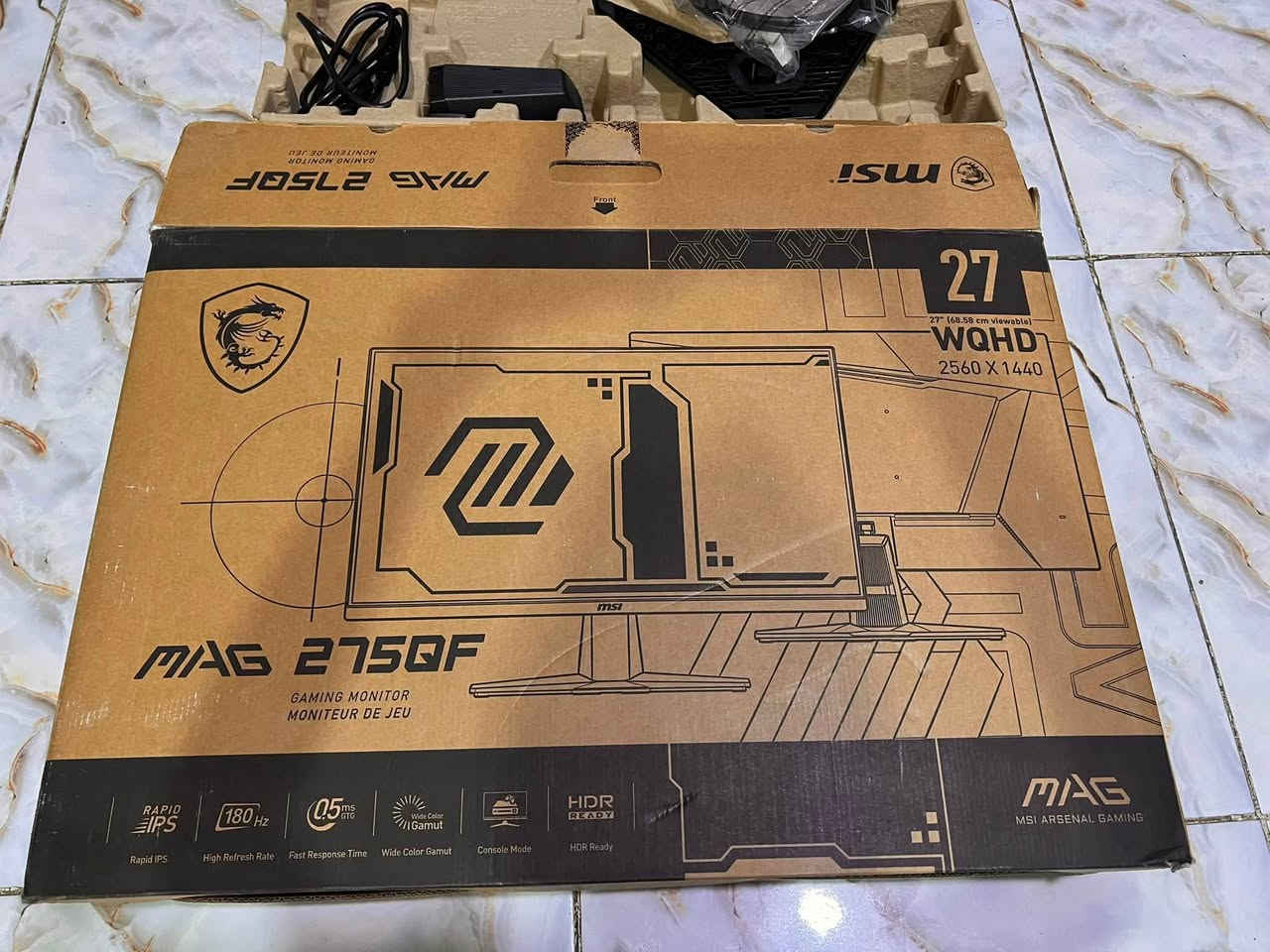 السلام عليكم شاشة كيمنگ MSI  27 2K 180HZ
للبيع

استعمال شهر ونص بعدها جديدة كامل ملحقات

سعرها ٢٠٠ بيها مجال بسيط متوفر توصيل كل المحافظات مكاني كوت مركز المدينة تواصل *********** واتس

