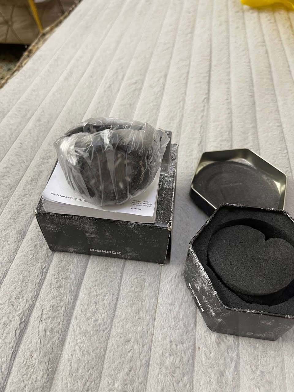 السلام عليكم 
جي شوك/gg1000

جديدة غير مستخدمه 

السعر 300


**إذا كنت صاحب هذا الإعلان وتريد حذفه لأي سبب، رجاءا أرسل رسالة إلى الدعم الفني**