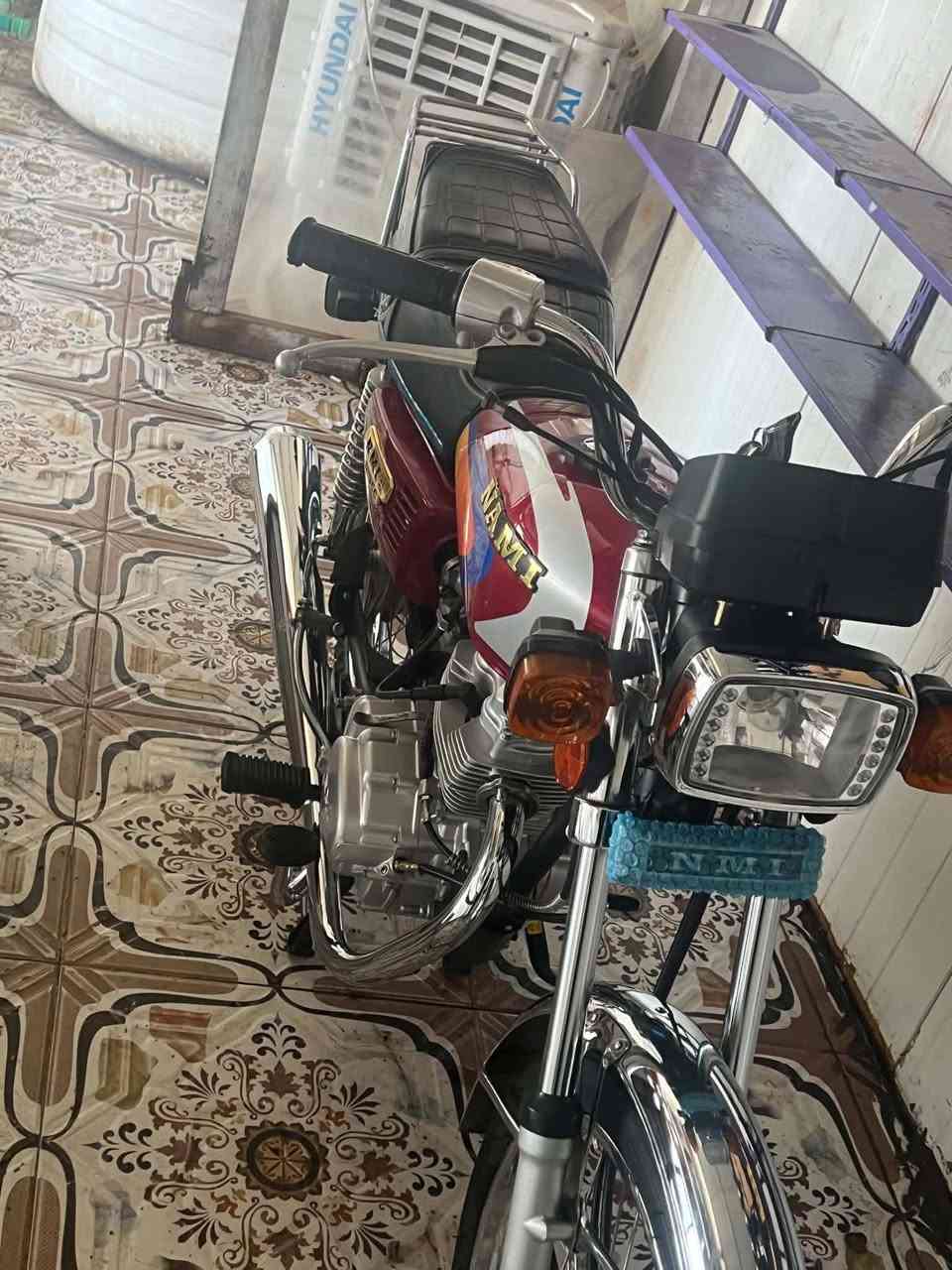 سلام عليكم نامه اصلي موديل 23شهر 12يوم 14مكفوله دراجه جديده كلش ***********شراي تصل .
