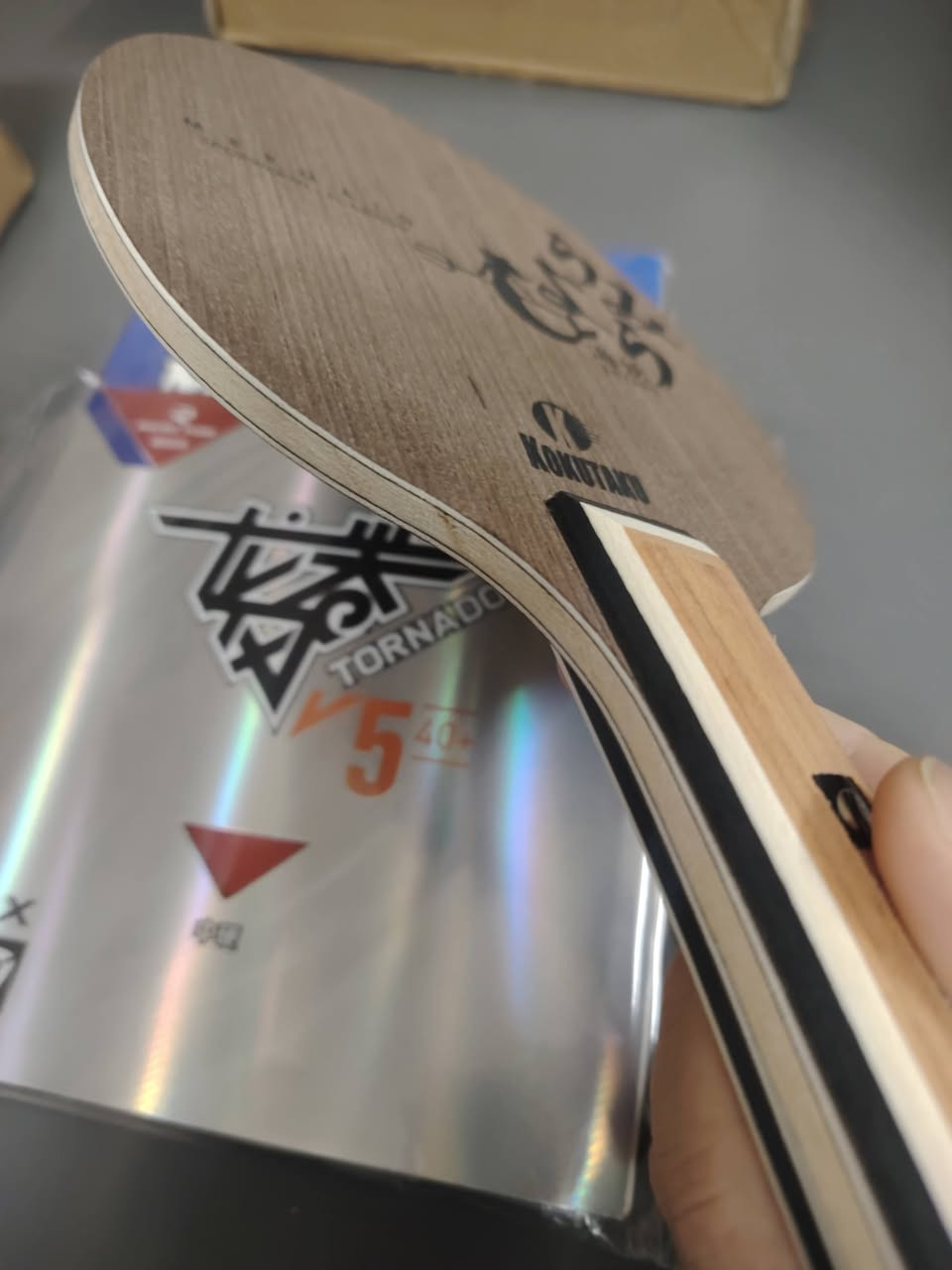 مضرب تجميع تنس الطاولة
خشبه Kokutaku
كاربون هجومي
مطاط يانهي ميركوري
مطاط تورنادو
السعر ٥٠ الف
يوجد توصيل


**إذا كنت صاحب هذا الإعلان وتريد حذفه لأي سبب، رجاءا أرسل رسالة إلى الدعم الفني**