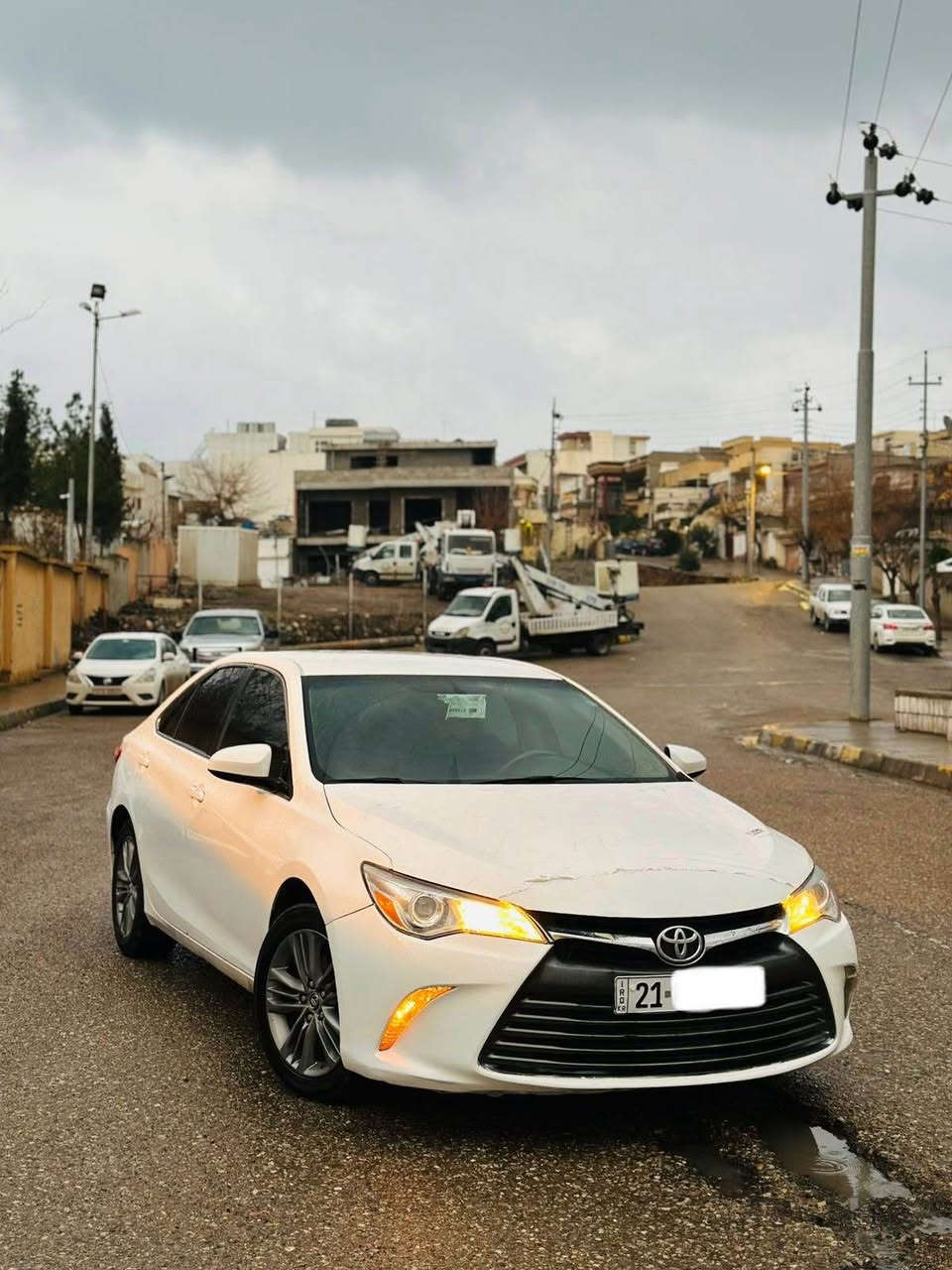 تۆیۆتا کامری Le 2016
سپی بەفری ١٧٠ کم ڕۆیشتوە
سەیارەکە جوان و پاک ماوەتەوە مەسرەفی تیا نییە
گێڕ و مەکینە و سەوتی دیجیتاڵ بە شەرت
ڕەقەم و سەنەوی تازەیە
٤ پارچەی بۆیاخە ئێرباگ دانراوەتەوە
نرخی ١٥٥ وەرەقە و معامەلە
*********** السليمانية, العراق
