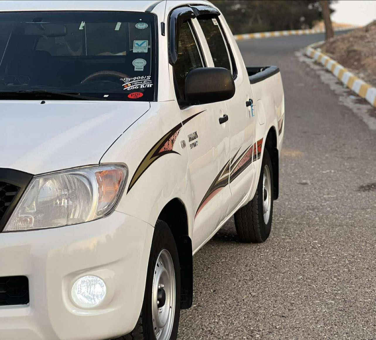 ئۆتۆمبێل: تویتا هایلۆکس 

مؤديلي ٢٠٠٨ 
هەزەی نوێیە 

ســــعر $ یەک کۆمێنـت بکە راســـتەوخۆ بــۆ دێـــت🟢

یەک بست تەعدیلی هەیە بێ سبوخ 
بێ لێدراوە 
هەموو شتێکی جایزە
هەموو لەسەر دەقی شەریکە ماوەتەوە

ژمارەی خاوەن سەیارە 👈: ***********
