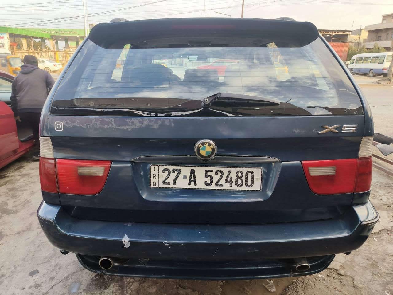السلام عليكم للبيع BMW X5 موديل 2001 كير مكينة خير من الله محرك 6 مسكر دبل فانوس 3000
السيارة بسمي تحويل ثاني يوم 
سلايد روف شاشة تحكمات ستيرن 
السعر 65 وبيهة مجال 
للاستفسار ***********
***********

