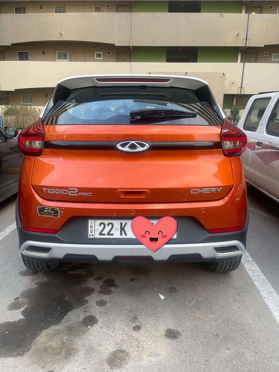 السلام عليكم
تيكو ٢ موديل ٢٠٢٢ 
فتحه 
بصمه
نظام ترحيب
ماشيه ١٥ الف كيلو
رقم اربيل تحويل مباشر
***********
