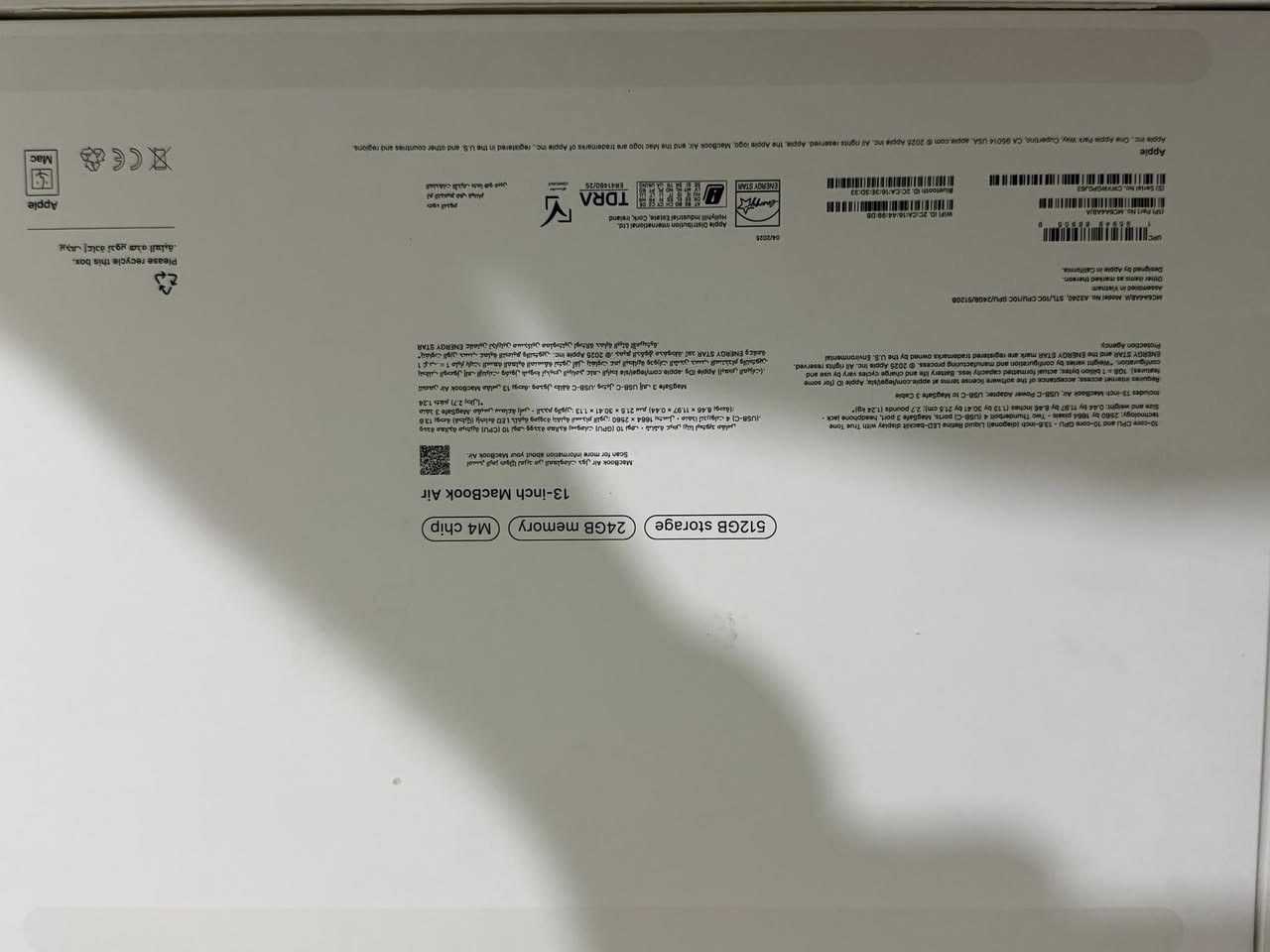 MacBook Air 13-inch
مستعمله قليل ونظيفه جداً جداً جداً بحالة الوكاله
13-inch
M4
512GB
24gb Memory
للتواصل على الخاص او الاتصال على الرقم
*********** ويوجد واتساب
