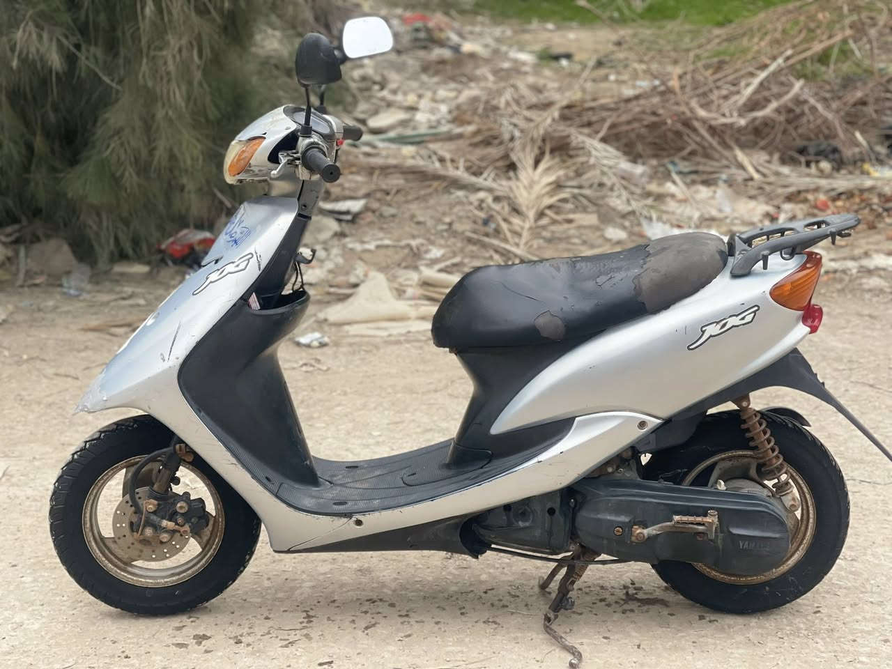 السلام عليكم عصفوري للبيع أو مراوس دراجه كله شغاله لايت اشاير سلف هندر تايرات زوج جدد دبلات امامي خلفي مكينه ناعمه تخبل لا اكسل ولاصوت نهضه حلوه عداد سرعه شغال 
مكاني//قرنه//نهر الباشا 
رقمي//***********
السعر//٣٢٥ وبيه مجال للشراي وللطيبين 
رجأمو شراي لا تراسلني
